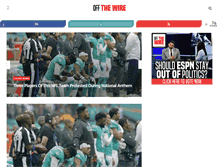 Tablet Screenshot of offthewire.org