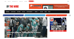Desktop Screenshot of offthewire.com